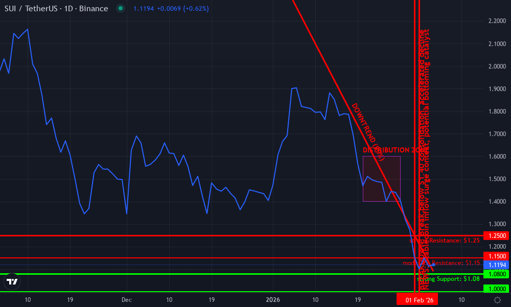 Sui Technical Chart by Avery Hutchins