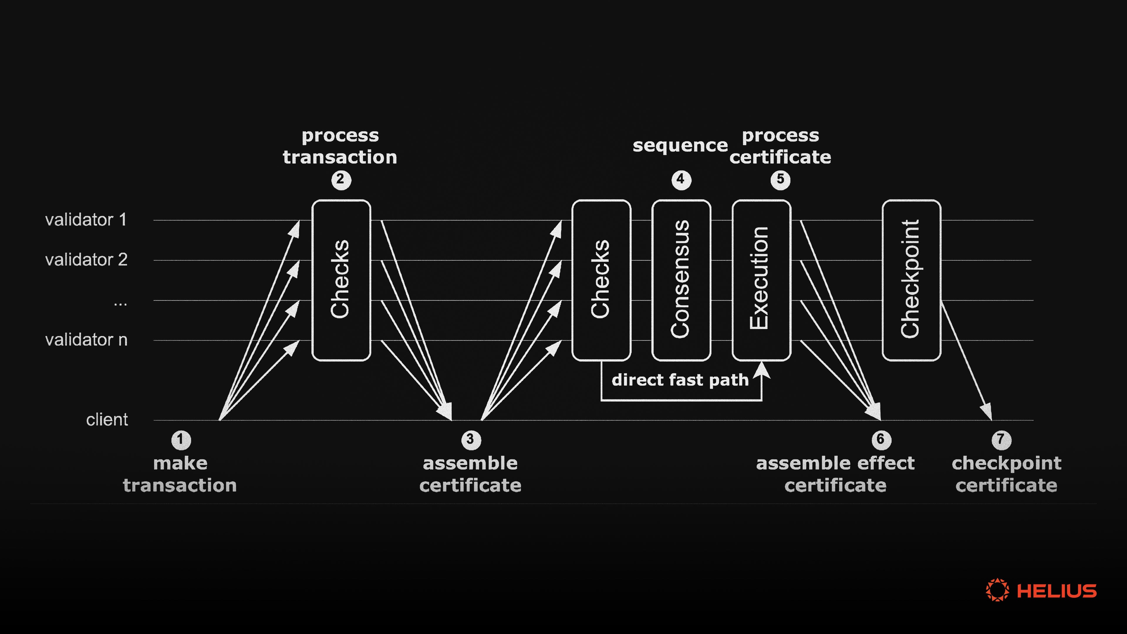 Sui blockchain object model diagram