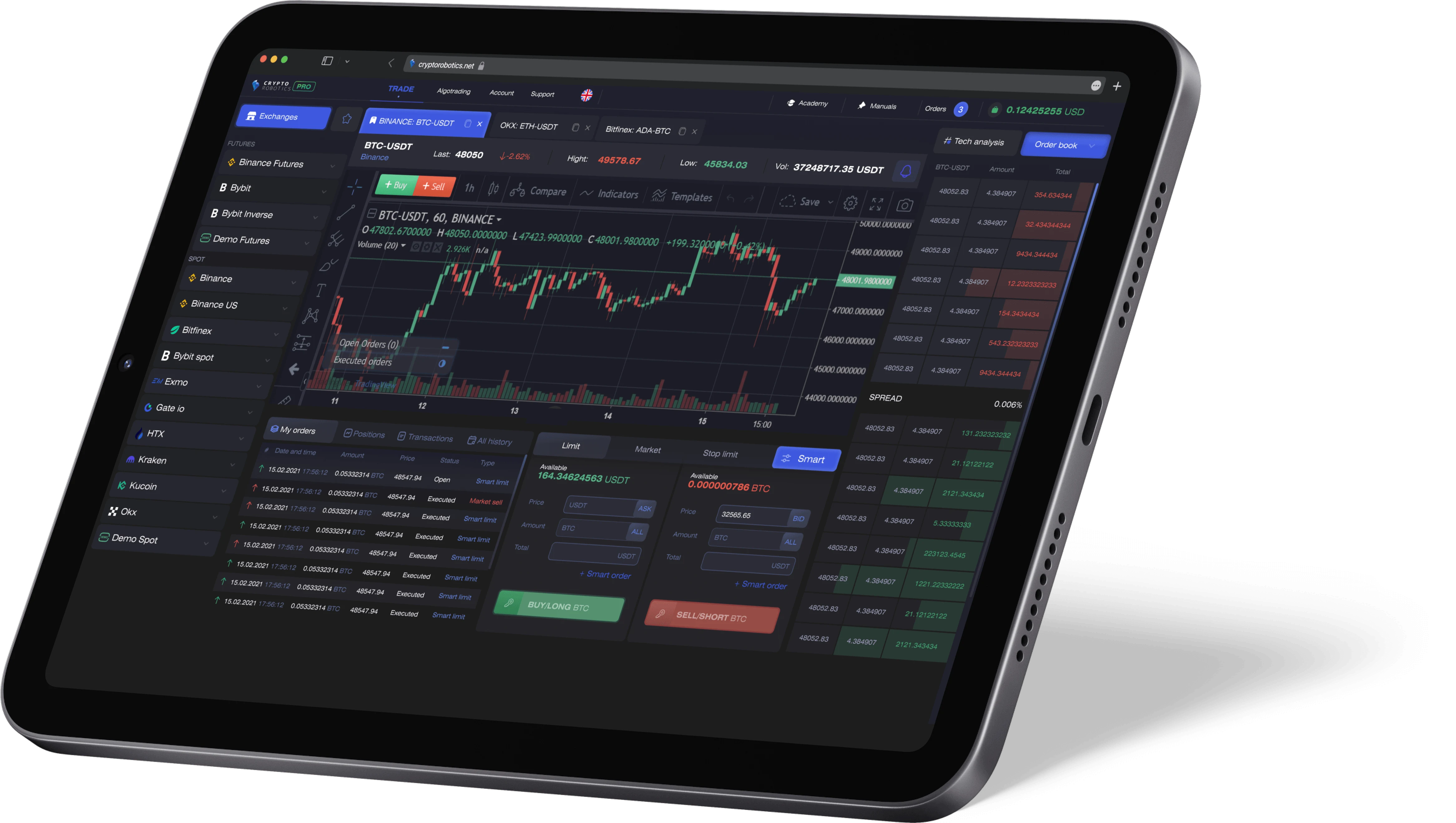 crypto onboarding with USDT only